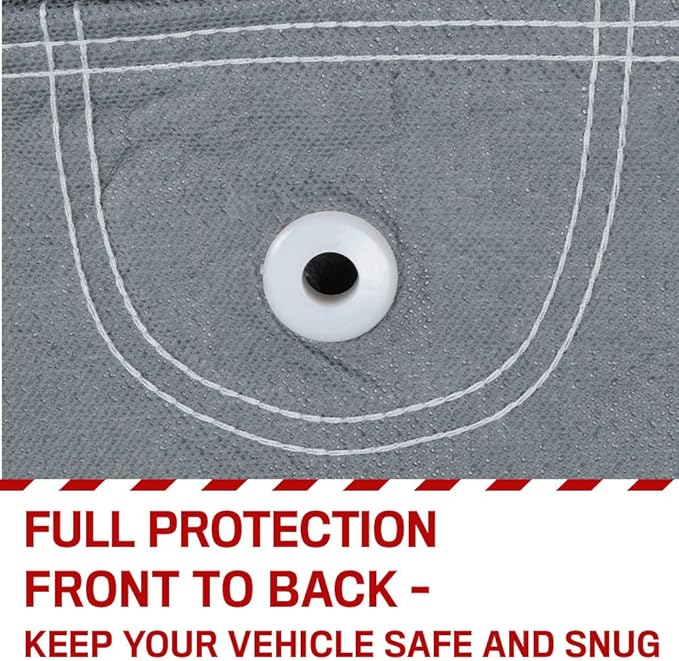 Motor Trend Breathable Lightweight Car Cover, Anti-Moisture Build-Up - Image 4