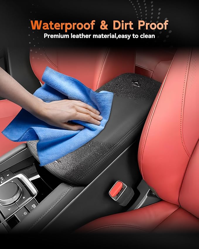 CDEFG for Mazda3 2019-2025 Center Console Cover Armrest Cover for Mazda Mazda3 - Image 6