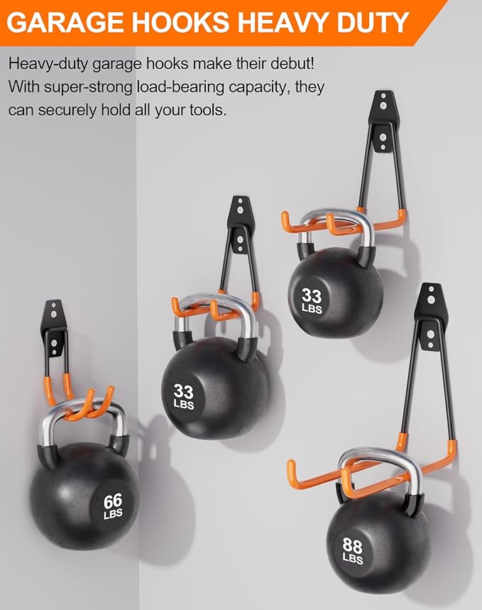 QcoQce 14 Pack Garage Hooks Heavy Duty - Image 3