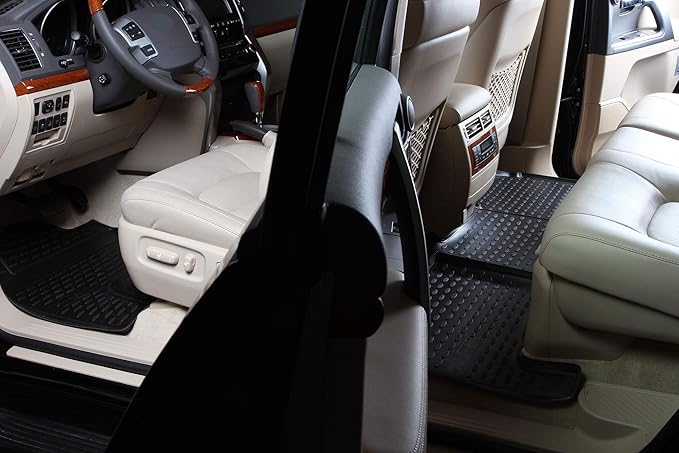 Fits 2018-2023 Hyundai Kona Floor Mats Front & 2nd Row Seat Liner and Cargo - Image 5