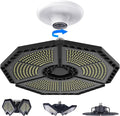 LED Garage Lights, 140W 18500 Lumens Garage Ceiling Lighting, 6000K Daylight by KERNOWO