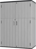 Plastic Outdoor Storage Cabinets, Vertical Sheds&Outdoor Storage by Mrosaa