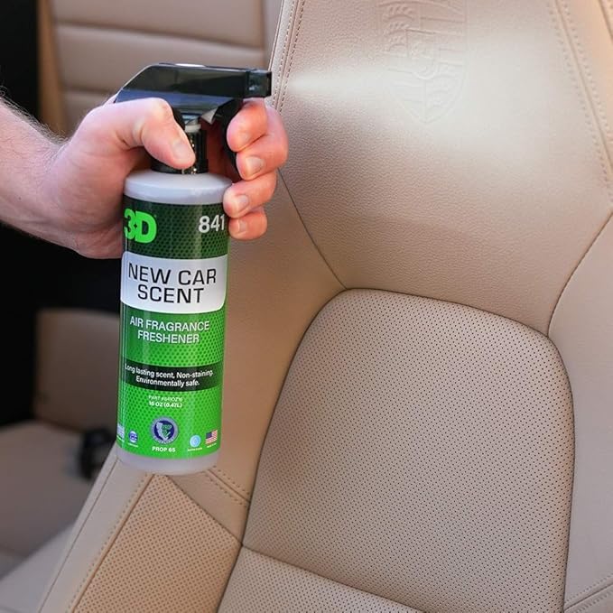 3D New Car Scent Air Freshener – 16oz Spray Bottle – Long-Lasting, Water-Based - Image 7