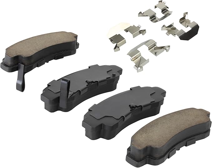 Premium Ceramic Rear Brake Pads Replacement - Image 2