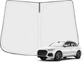 Windshield Sun Shade for 2018-2025 2026 Audi Q5 Accessories Thicken 6-Layer by Canvcle