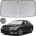 KAYZT Windshield Sun Shade for 2013-2017 Honda Accord Foldable Sunshade Front by KAYZT