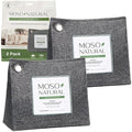 Moso Natural Air Purifying Bag 600g, Premium Bamboo Charcoal Odor Absorber by MosoNatural