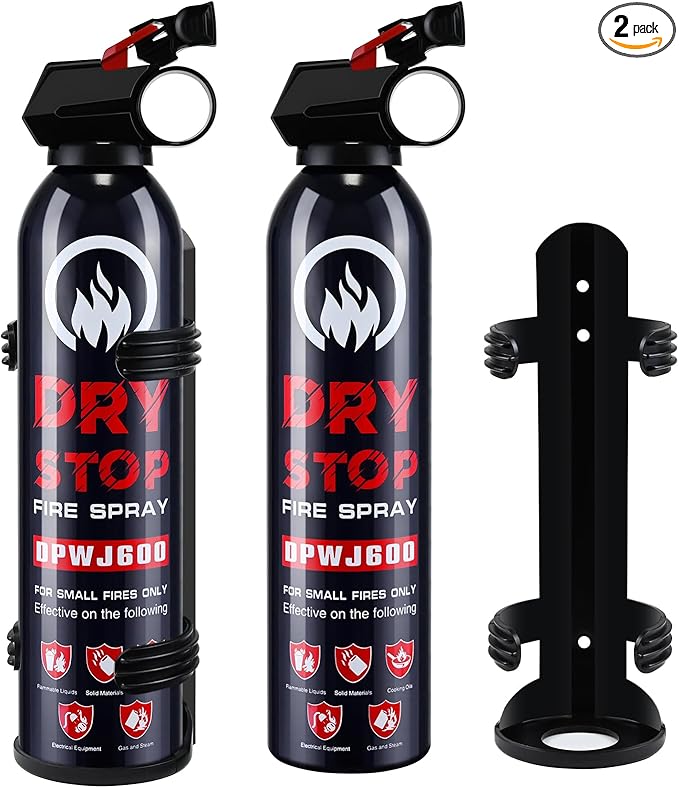2Pack Dry Stop Fire Spray for Home by cermug