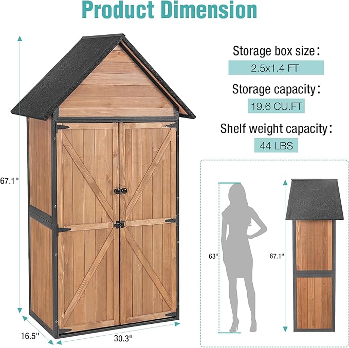 Sheds Outdoor Storage, Garden Shed - Image 7