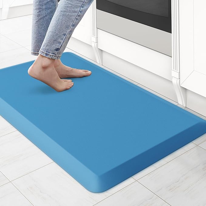 KitchenClouds Kitchen Mat Cushioned Anti Fatigue Kitchen Rug 0.75inch by KitchenClouds