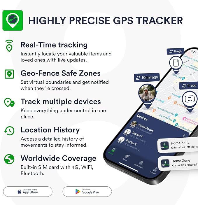 GPS Tracker for Vehicles with Magnet– 4G LTE Real-Time Location Device with App - Image 5