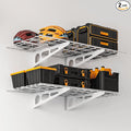 2x4 ft Garage Shelving, Pantry Storage, 400 lbs Total Load Capacity Wall by eShelf
