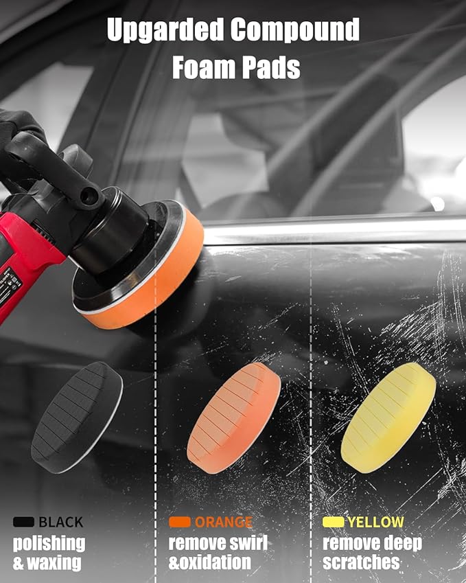 AVID POWER Buffer Polisher, 6-inch Dual Action/DA Polisher - Image 5