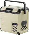 EENOUR D18 12 Volt Car Refrigerator, Portable Freezer 19Qt/18L Battery & Solar by EENOUR