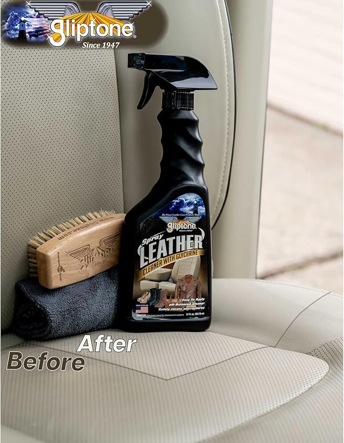 Spray Leather Cleaner with Glycerine Spray, pH Balanced, Safely Cleans and - Image 5