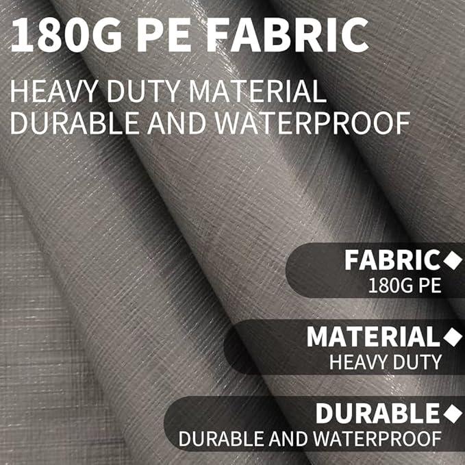 12'x20' Upgraded Carport Replacement Top Canopy Cover - Image 5