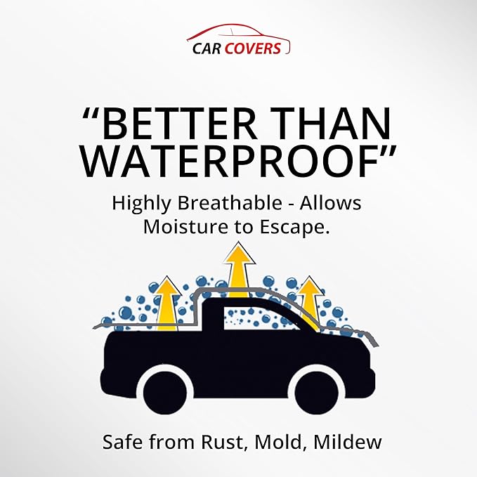 Car Covers Weatherproof Max Truck Cover & Warranty Compatible - Image 2