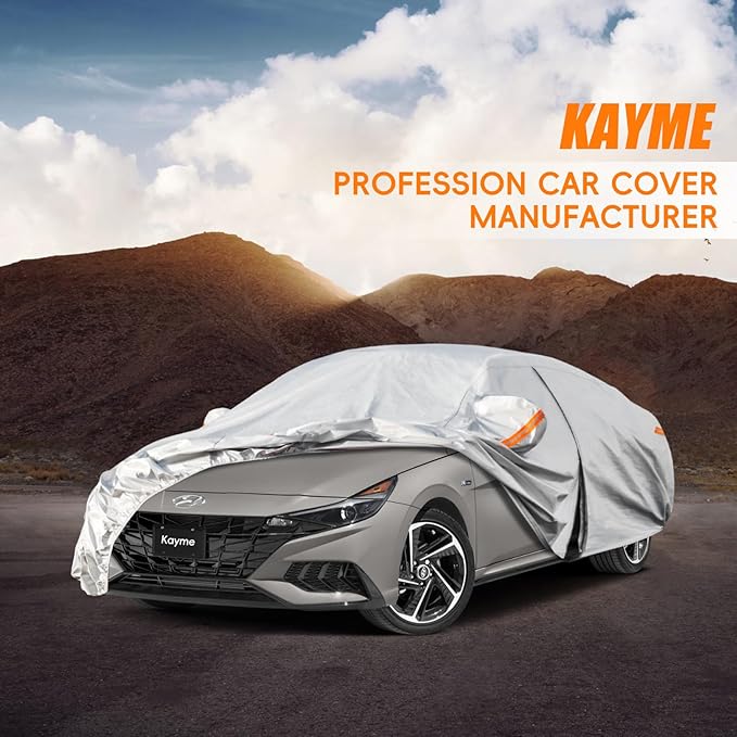Kayme 6 Layers Car Cover Custom Fit - Image 7