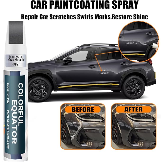 Magnetite Gray Metallic Touch Up Paint Compatible - Image 3