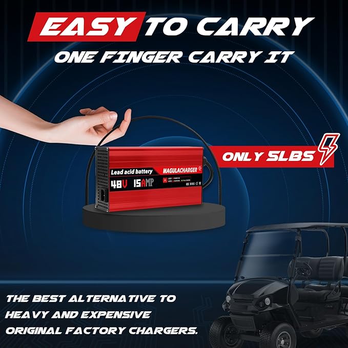 Magula 48 Volt 15 Amp Golf Cart Battery Charger - Image 4