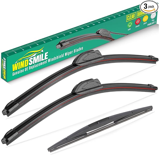 26" 24" 14" Windshield Wiper Blades Replacement by WINDSMILE