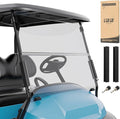 10L0L Golf Cart Windshield for Club Car Precedent 2004-Up, 2017-Up Onward by 10L0L