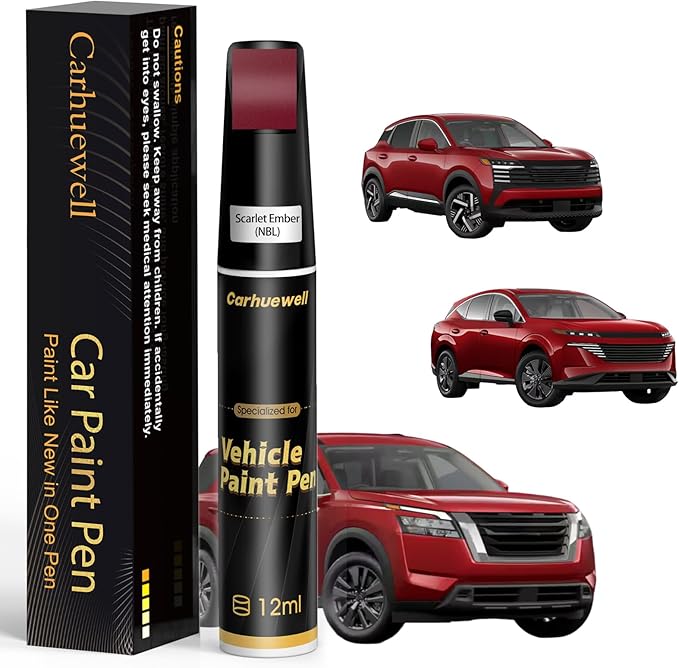 Scarlet Ember Touch Up Paint Compatible by Carhuewell