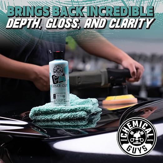 Chemical Guys C4 & P4 Clear Cut Correction Compound and Precision Paint - Image 2