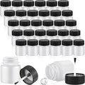 Maxcheck 180 Pcs Empty Touch Up Paint Bottles Container 1oz 30ml Reusable Small by Maxcheck