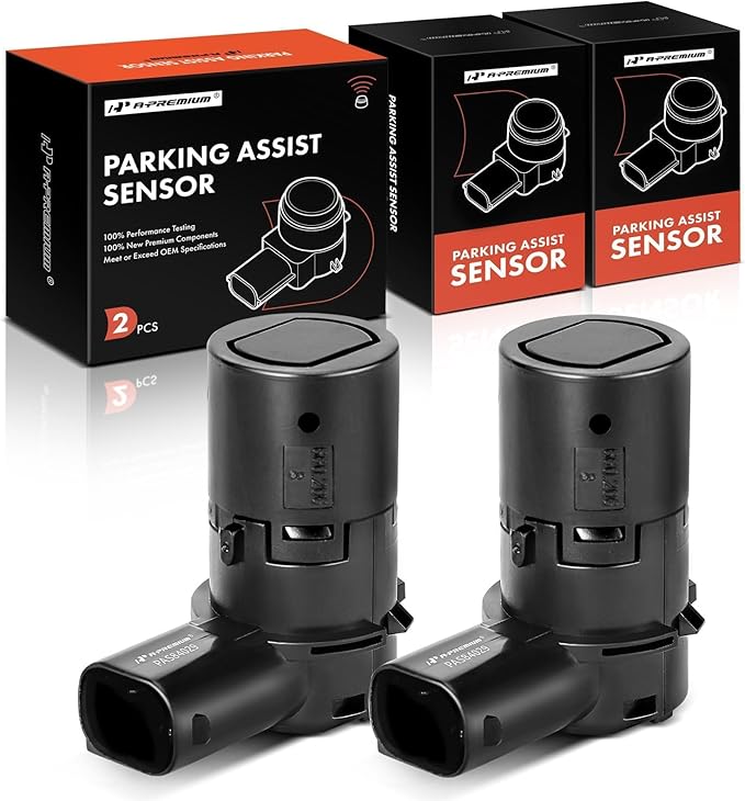 A-Premium 2-PC Rear Reverse Backup Parking Assist Sensor Compatible by A-Premium
