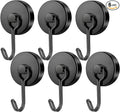 FINDMAG 100lbs+ Magnetic Hooks Heavy Duty, Extra Strong Magnetic Hooks by FINDMAG