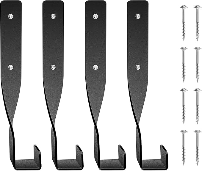 4PCS Chainsaw Wall Mount Storage Rack, Heavy-Duty Chainsaw & Tool Wall Mount - Image 9