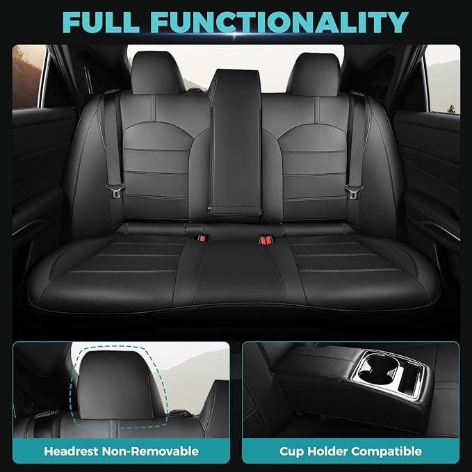 for Toyota Camry Seat Covers Hybrid LE SE 2018 2019 2020 2021 2022 2023 2024 - Image 5