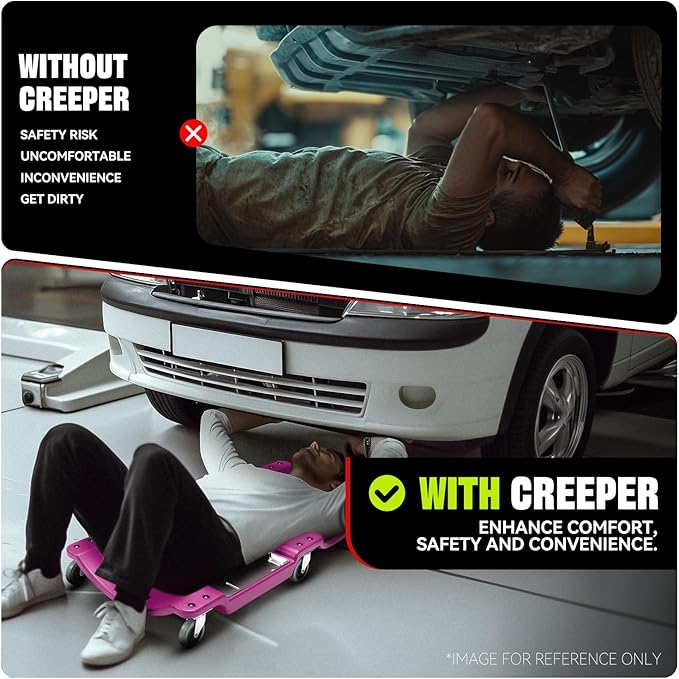 Auto Dynasty 40 Inches Mechanic Creeper, Automotive Garage Repair Low Profile - Image 7