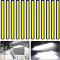 Linkstyle 12PCS 12V LED Interior Light Bar, Waterproof 28 LEDs COB Strip Light by Linkstyle