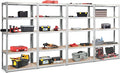 ERGOMASTER 72" Storage Shelves, Heavy Duty Steel Frame 5-Tier Garage Shelf by ERGOMASTER