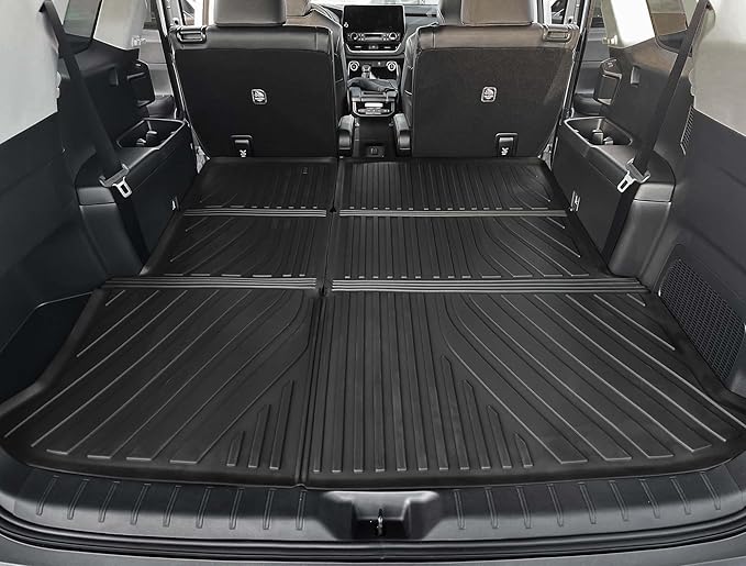 OEDRO Upgraded Floor Mats Fit for Toyota Grand Highlander 2024 2025 w/Subwoofer - Image 4