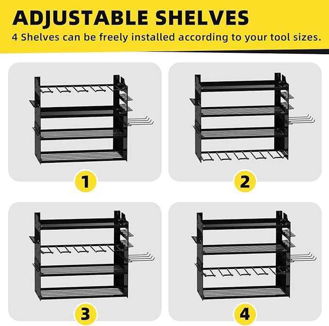 Power Tool Organizer Wall Mount - Image 6