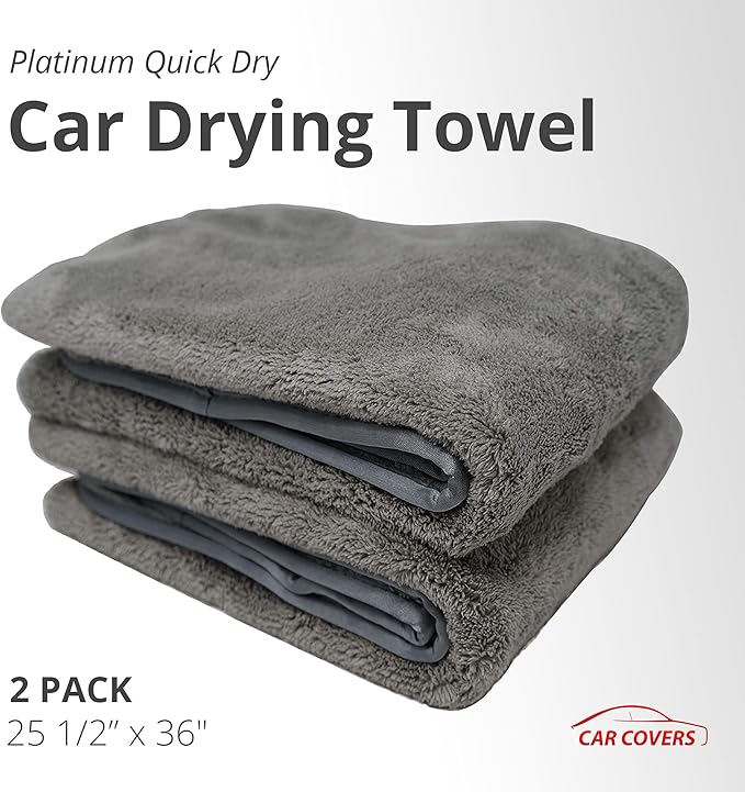 Microfiber Towels for Cars – Ultra-Absorbent Car Drying Towels, Scratch-Free - Image 2