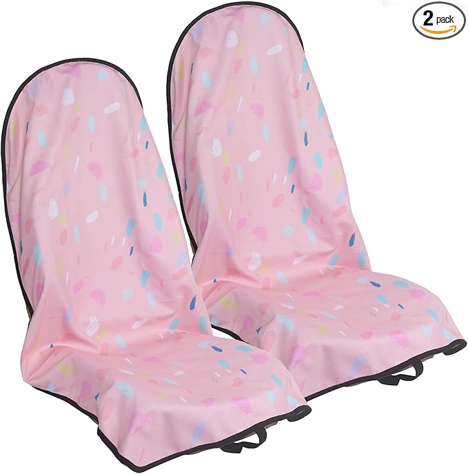 Car Seat Cover Protector Front Seats, by LoyaGour
