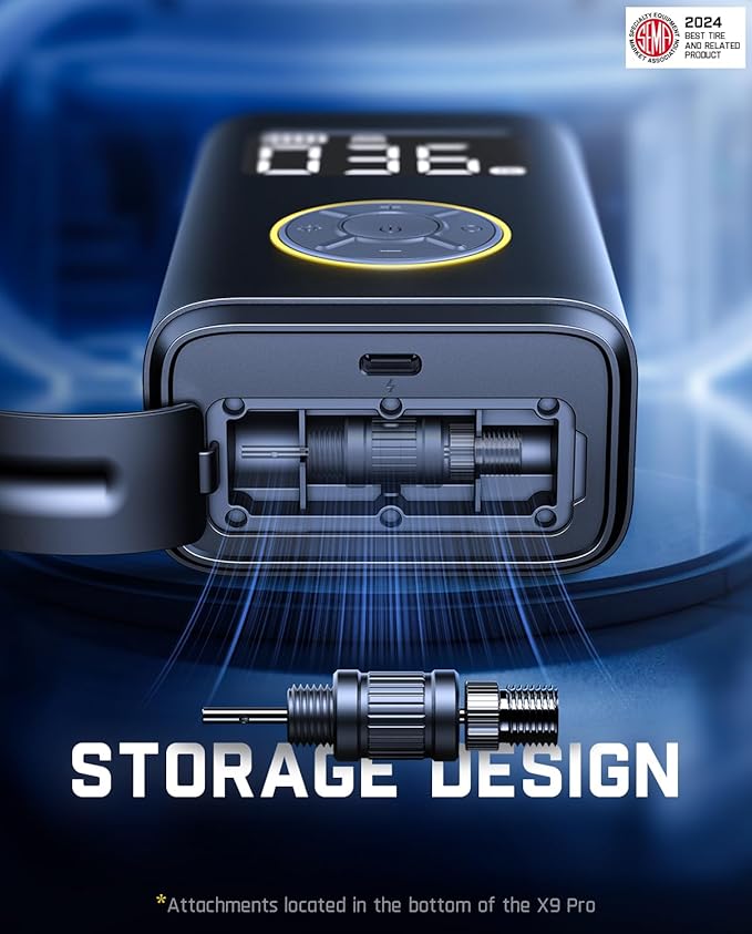 Fanttik X9 Pro Portable Tire Inflator - Image 3