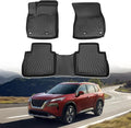 Powerty Floor Mats for 2021-2023 2024 2025 Nissan Rogue Accessories All Weather by Powerty