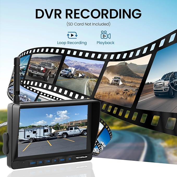 RV Backup Camera, Waterproof Wireless Backup Camera - Image 6