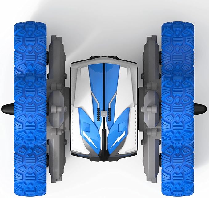 Threeking Waterproof RC Stunt Car Remote Control Cars Double-Sided Driving 360 - Image 6