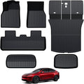 Floor Mats Set for 2025 2026 Tesla Model Y Juniper Accessories, Full Coverage by GALVAGNITE