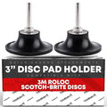 3-inch Conditioning Disc Pad Holder Assembly by T1ATruBuilt1Automotive