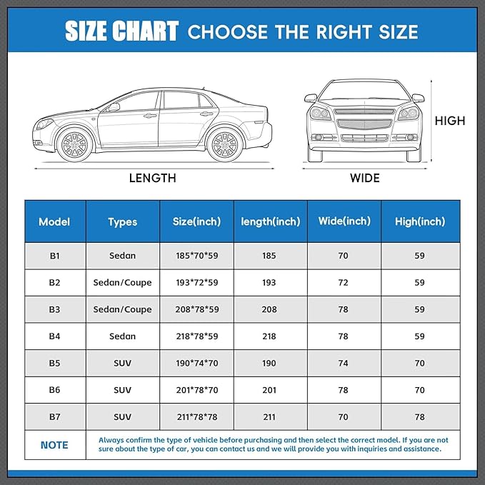 Hail Protector Car Cover, Outdoor Anti Hail Car Covers Thick Multi-Layered EVA - Image 6