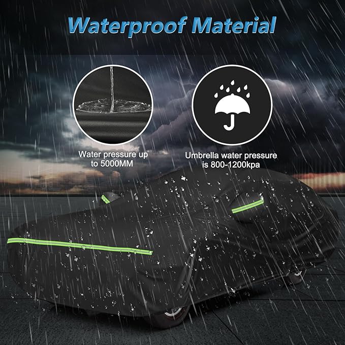 Waterproof Car Covers for Chevrolet II Nova/Nova SS 350/350 SC Sedan/Coupe - Image 5