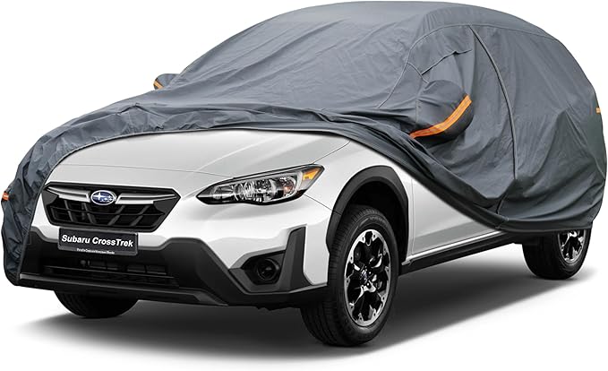 Premium Car Cover Custom Fit Subaru CrossTrek, 16 Layers Heavy Duty Car Cover by GUNHYI