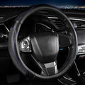 Leather Car Steering Wheel Cover 15 inch Universal Fit Microfiber Steering by XIANGDINGCAR